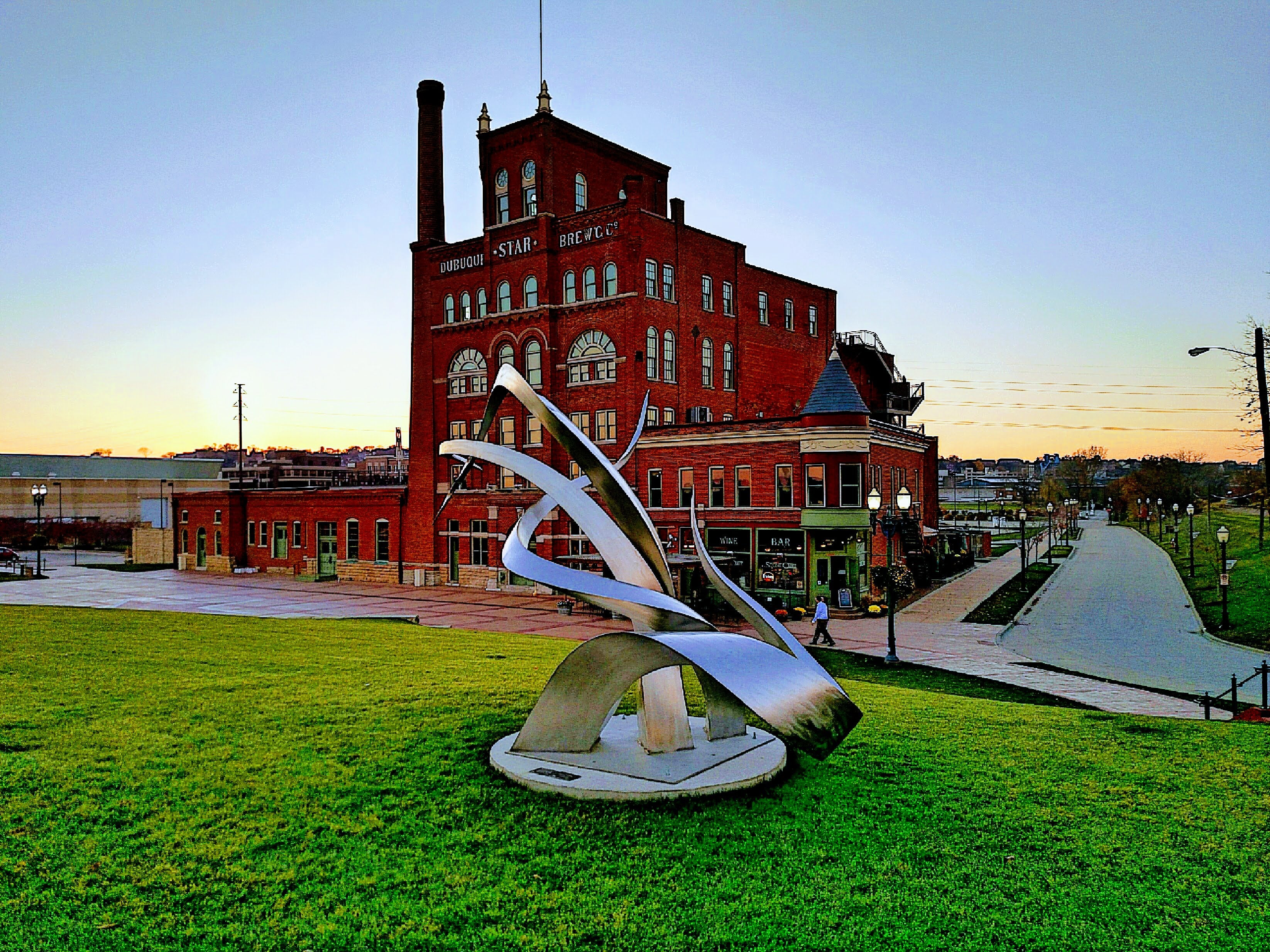 Old & New – Star Brewery Dubuque Iowa Digital Photography